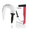 Darkness - Plug Anal En Silicone Avec Queue Blanche